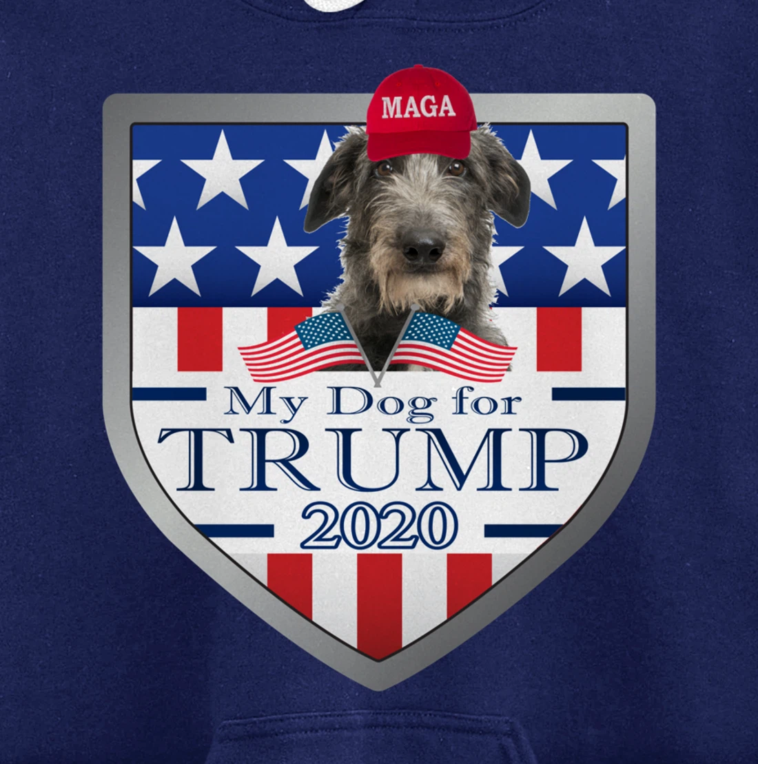 Scottish Deerhound Pullover Hoodie