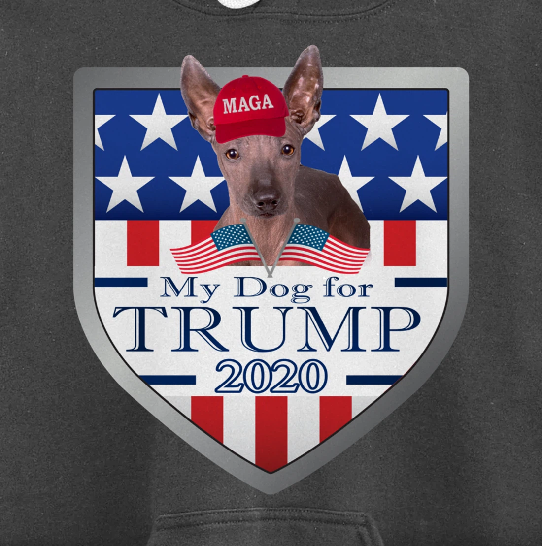 Xoloitzcuintli Pullover Hoodie