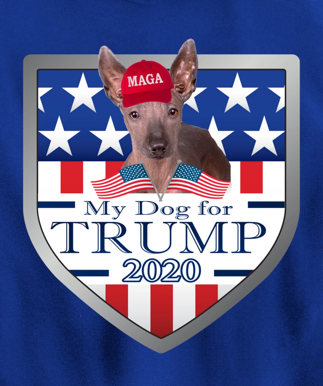 Xoloitzcuintli Pullover Hoodie