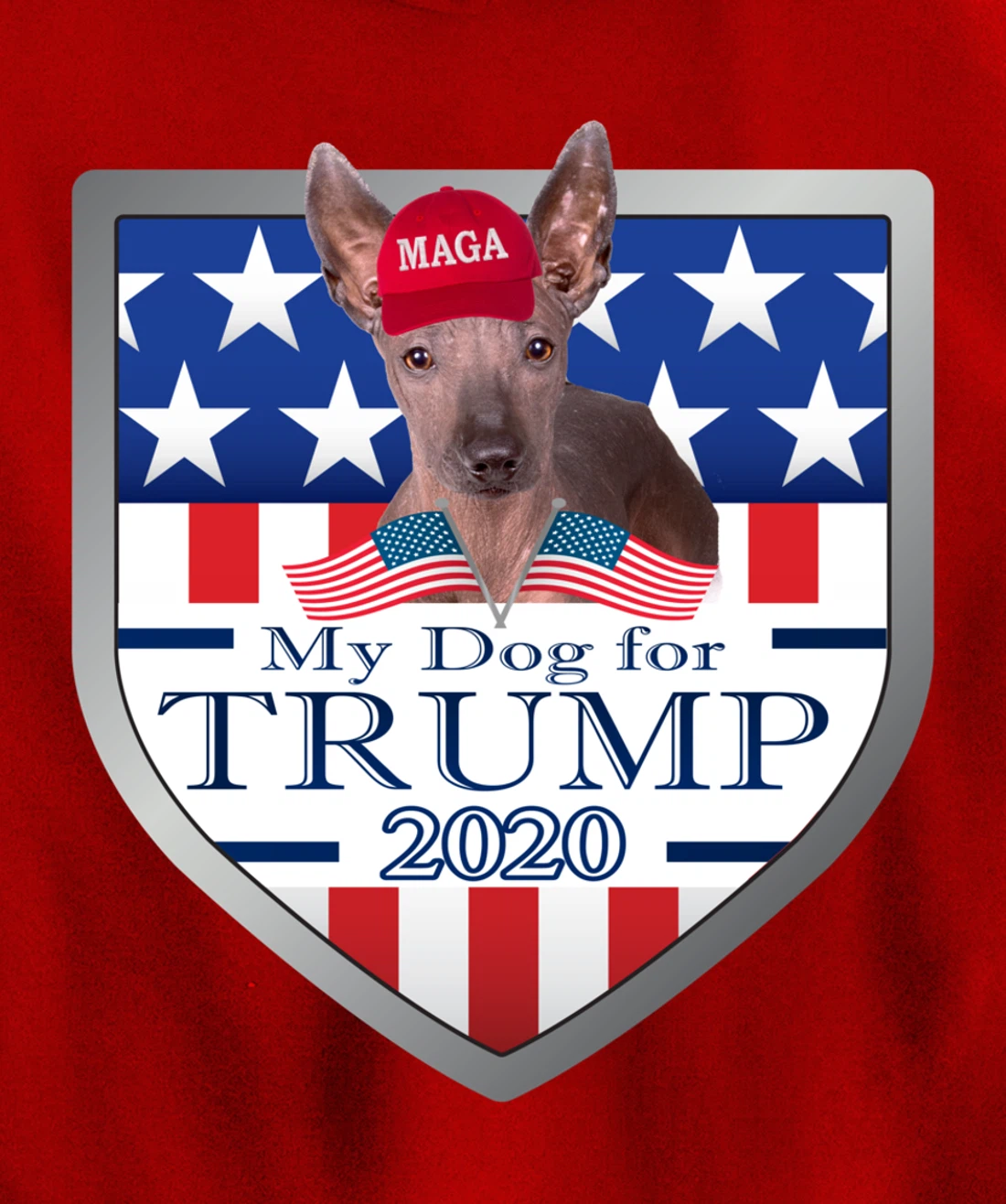 Xoloitzcuintli Pullover Hoodie