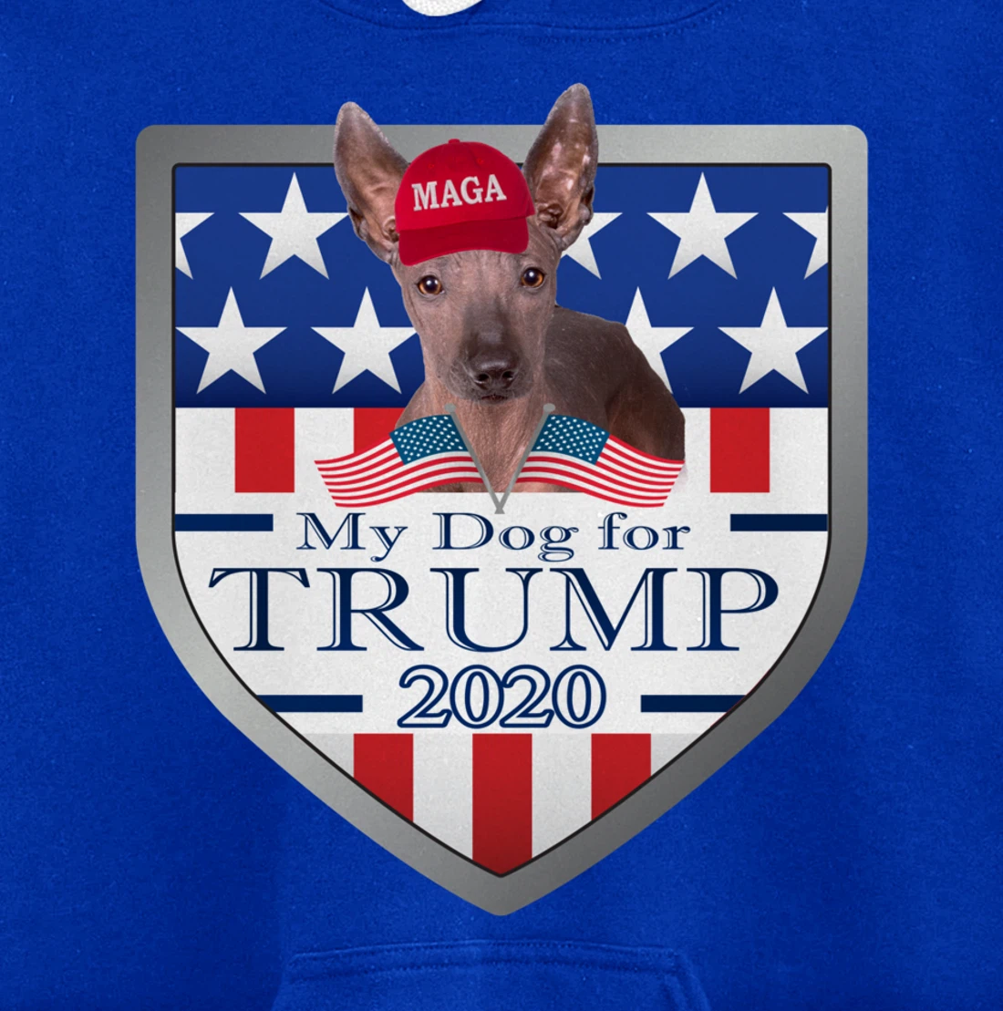 Xoloitzcuintli Pullover Hoodie