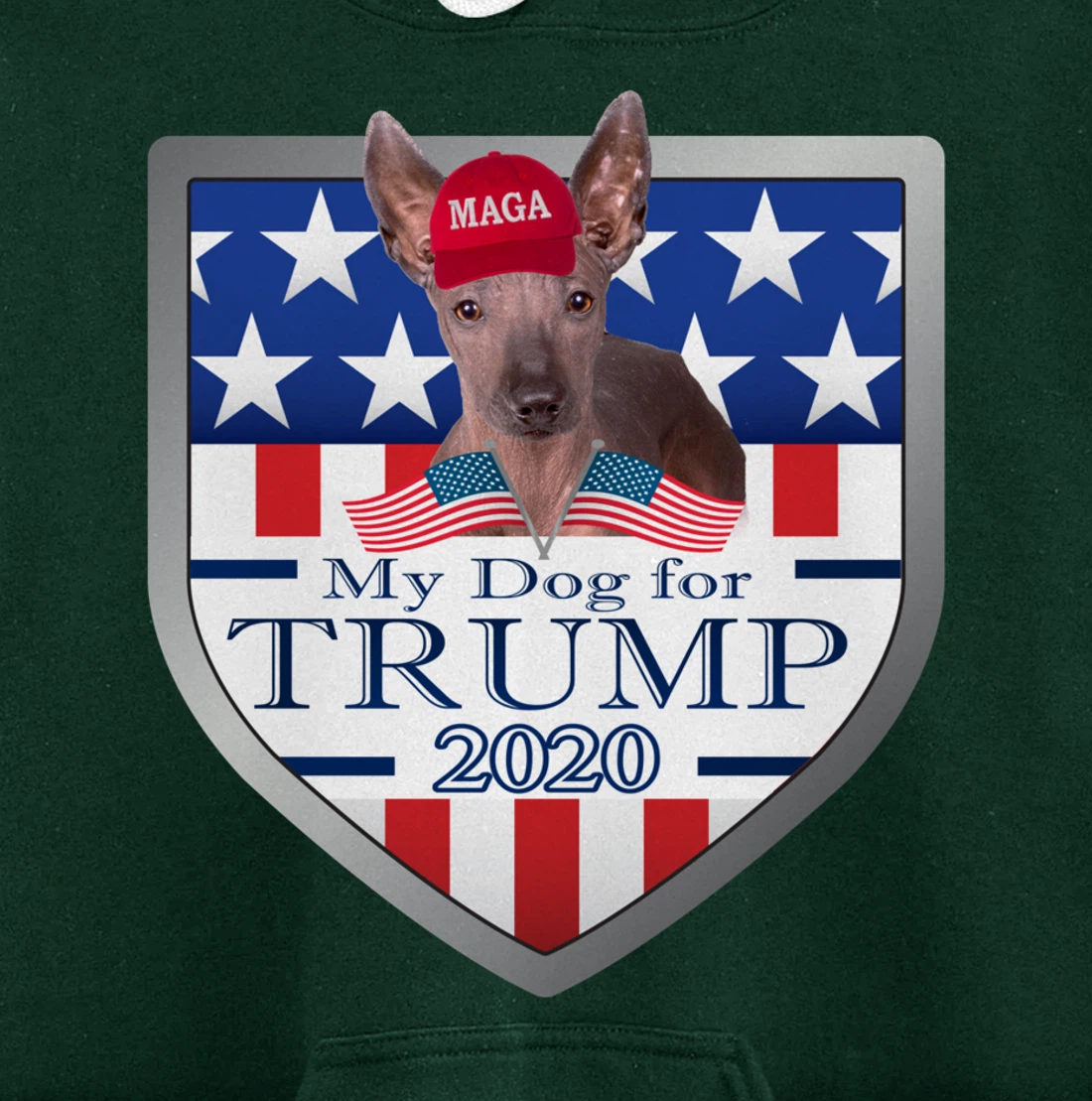 Xoloitzcuintli Pullover Hoodie