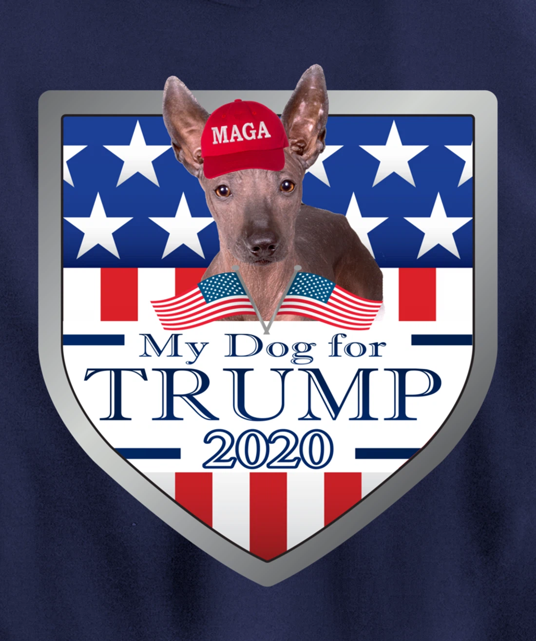 Xoloitzcuintli Pullover Hoodie