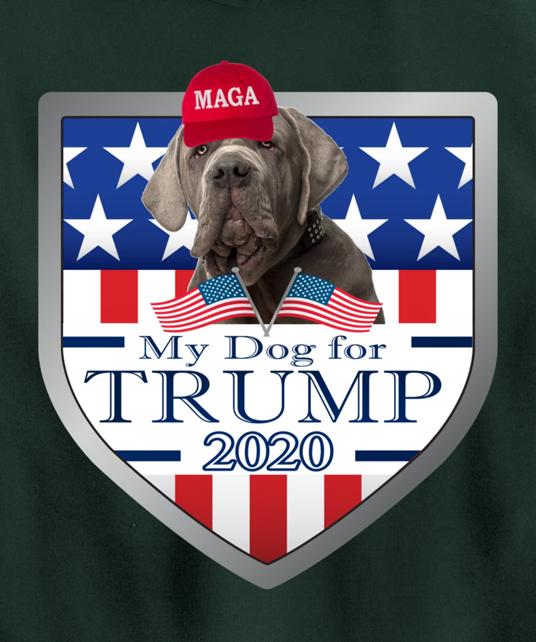 Neopolitan Mastiff Pullover Hoodie