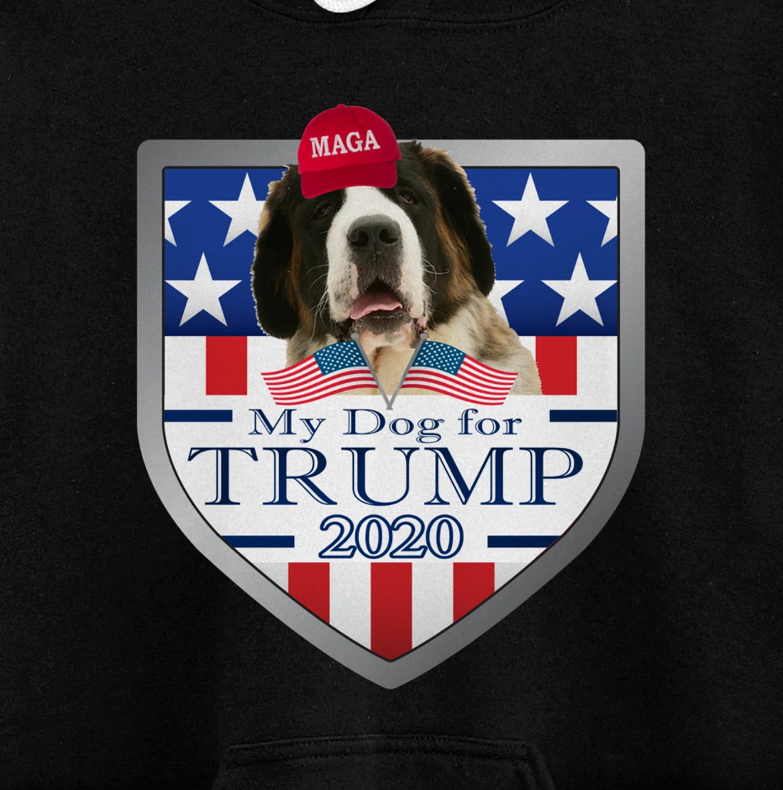 Saint Bernard Pullover Hoodie