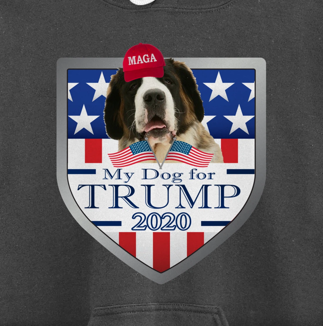 Saint Bernard Pullover Hoodie