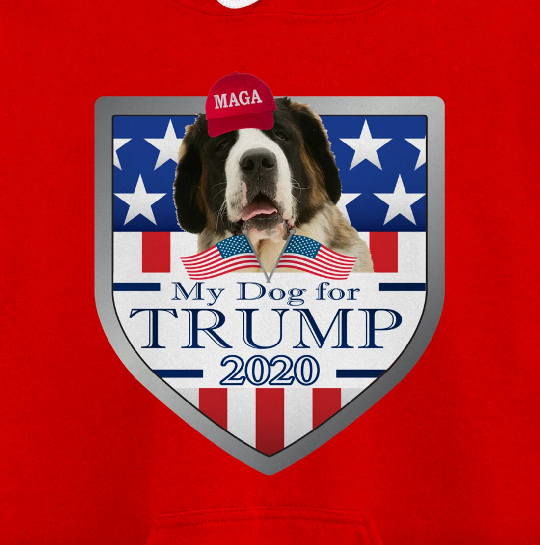 Saint Bernard Pullover Hoodie