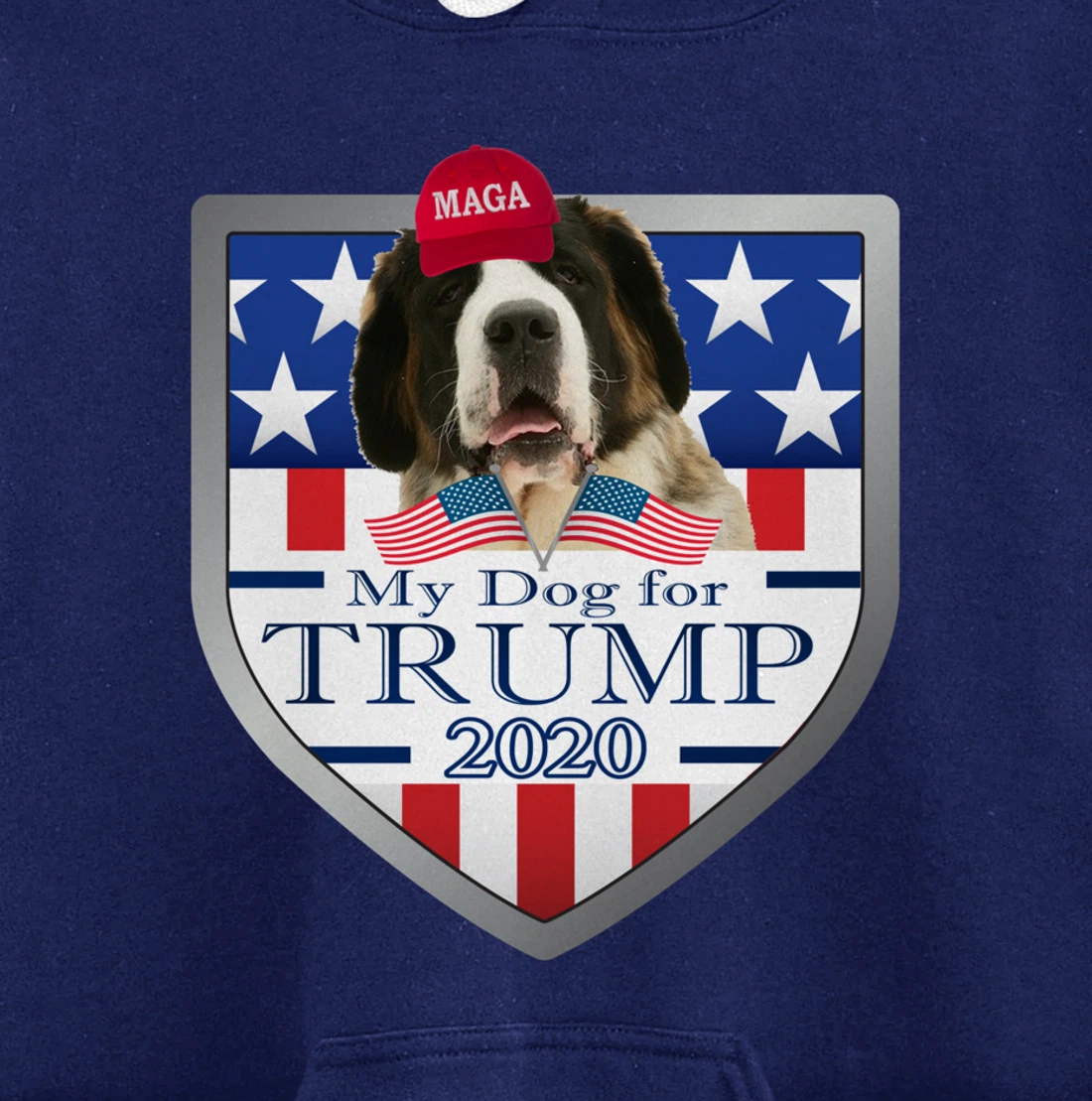 Saint Bernard Pullover Hoodie