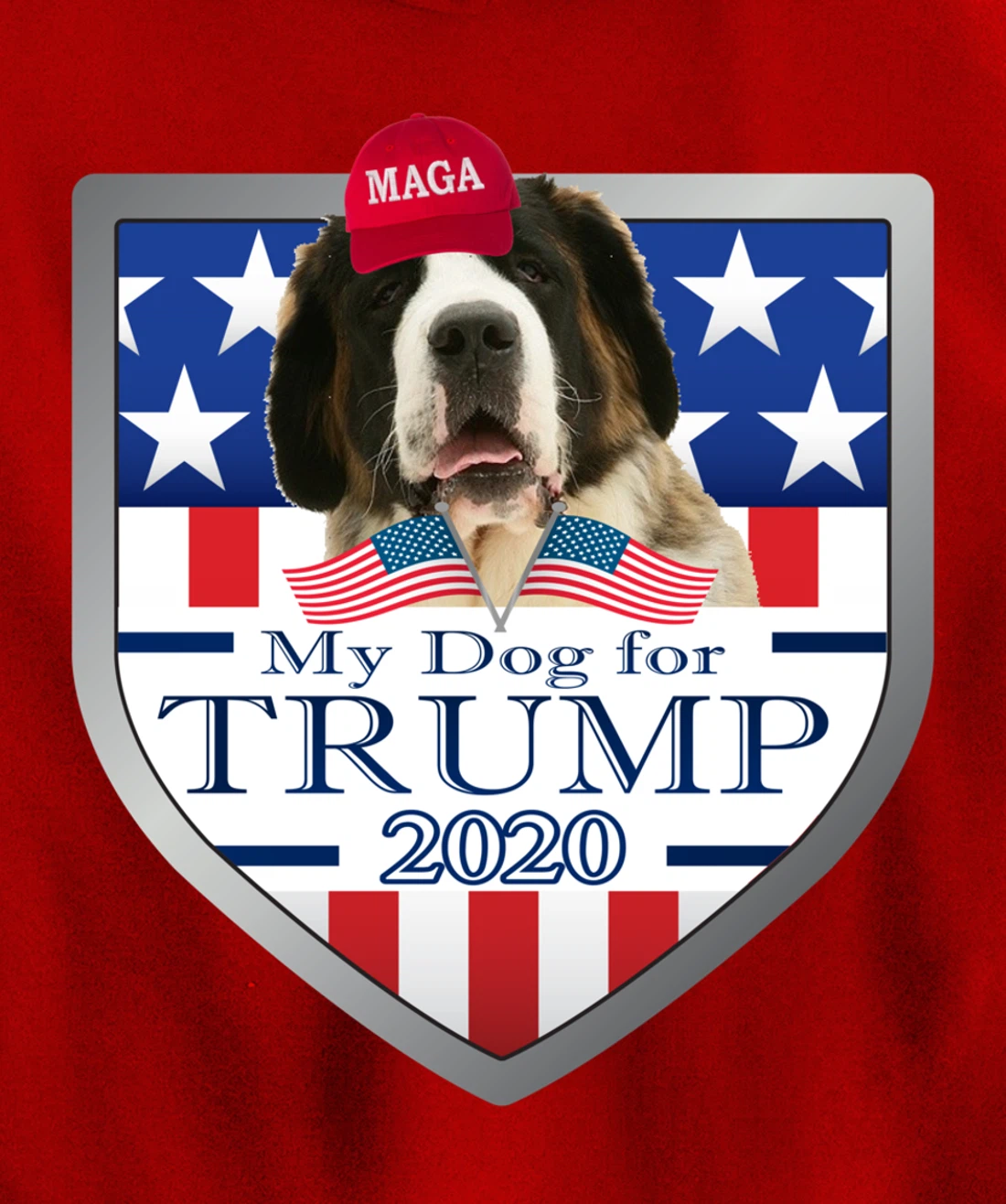 Saint Bernard Pullover Hoodie