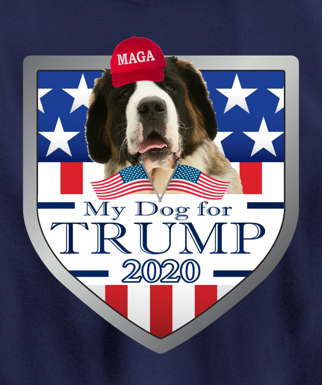 Saint Bernard Pullover Hoodie