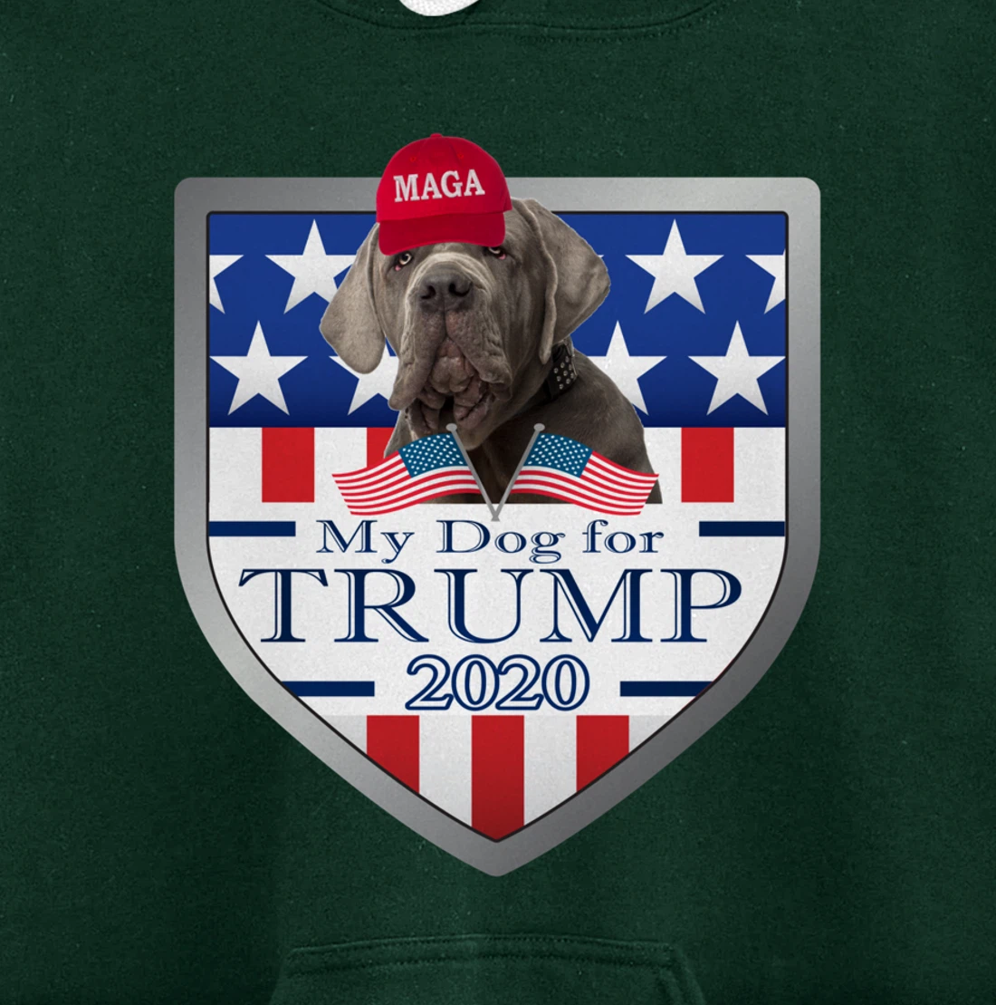 Neopolitan Mastiff Pullover Hoodie