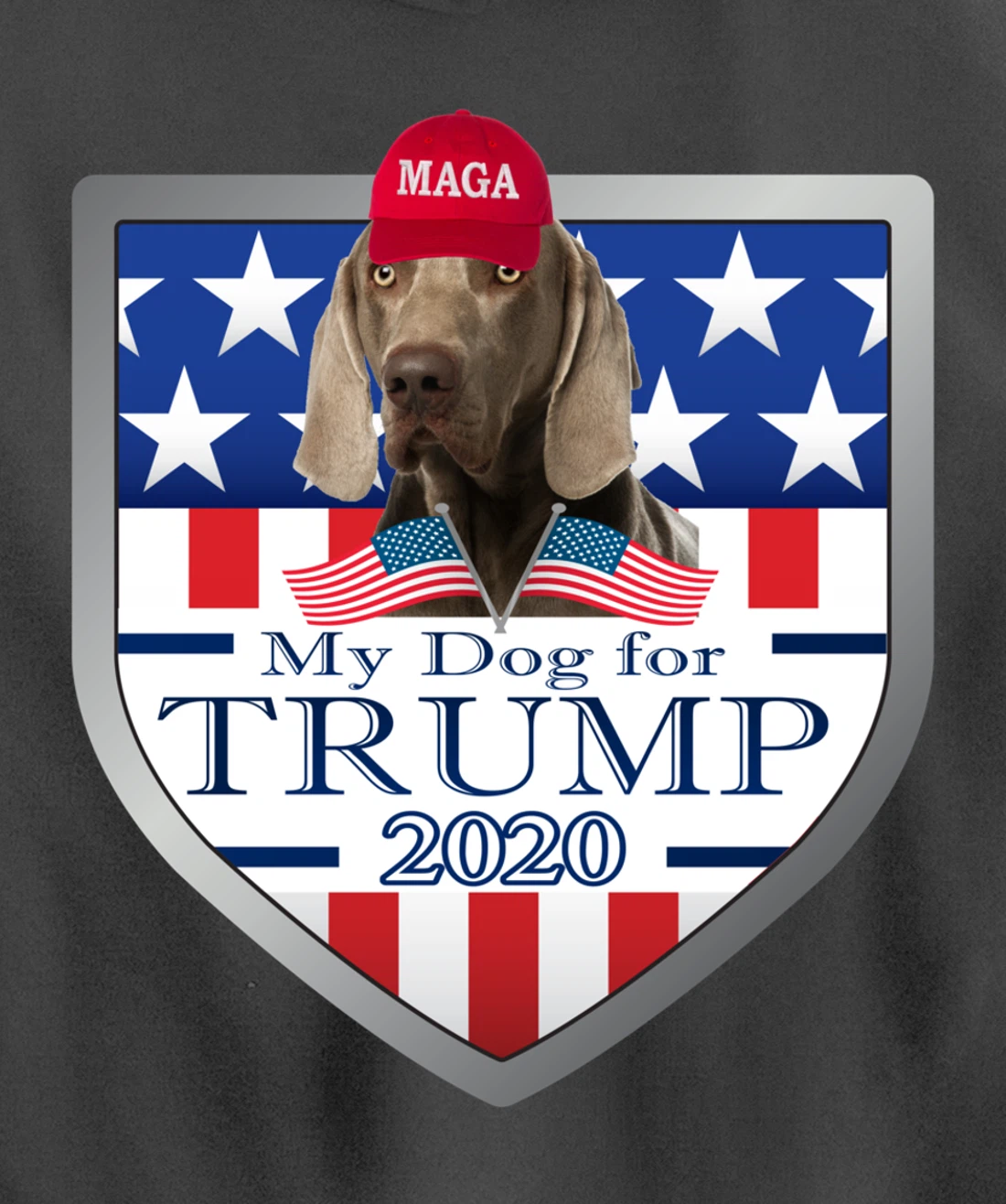 Weimaraner Pullover Hoodie