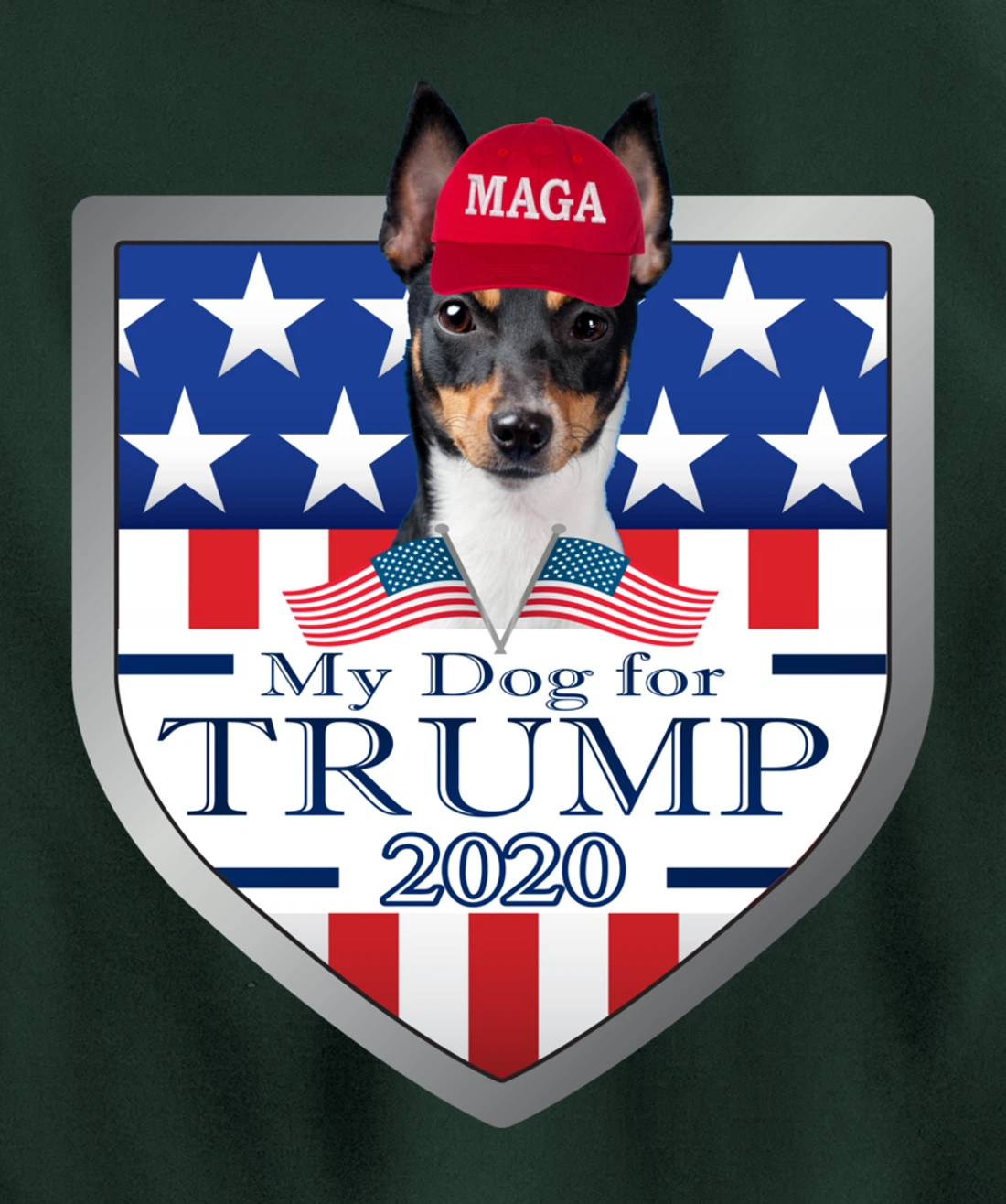 Toy Fox Terrier Pullover Hoodie