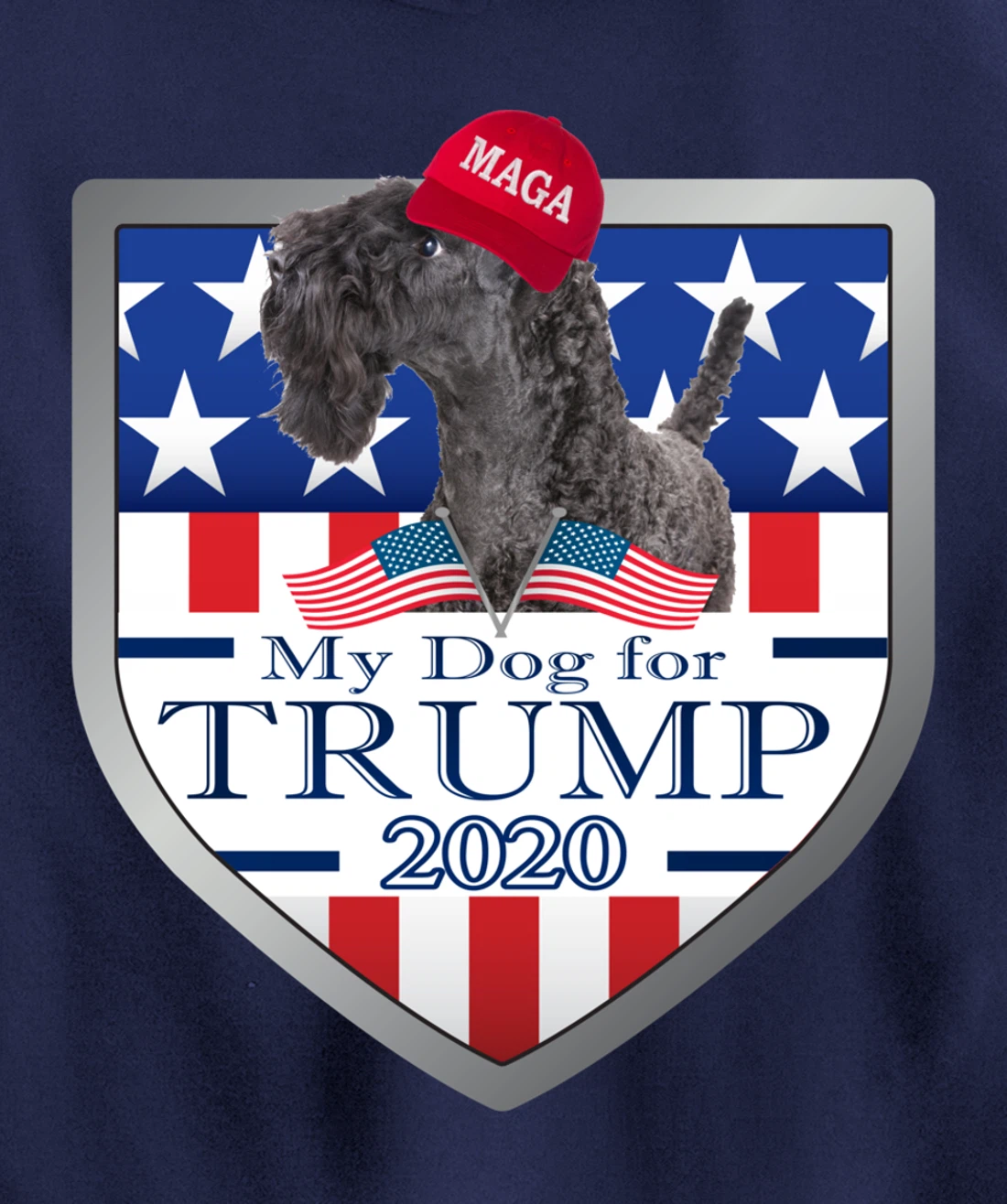 Kerry Blue Terrier Pullover Hoodie