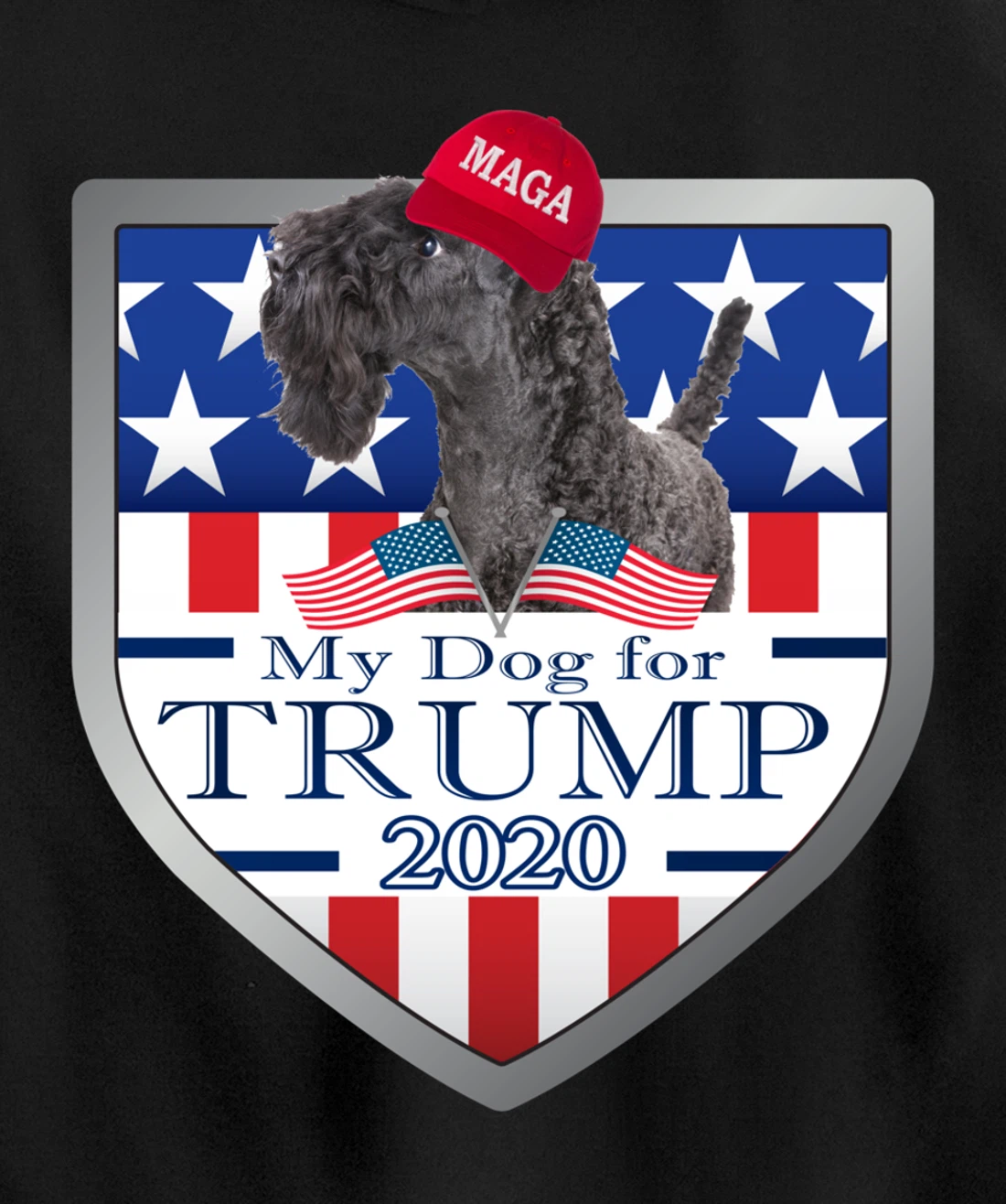 Kerry Blue Terrier Pullover Hoodie