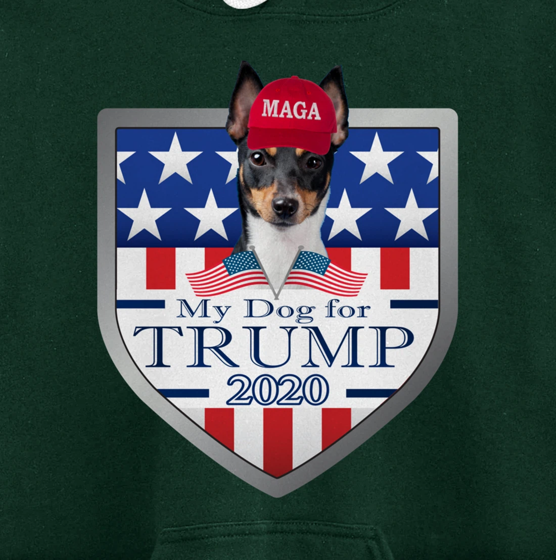 Toy Fox Terrier Pullover Hoodie