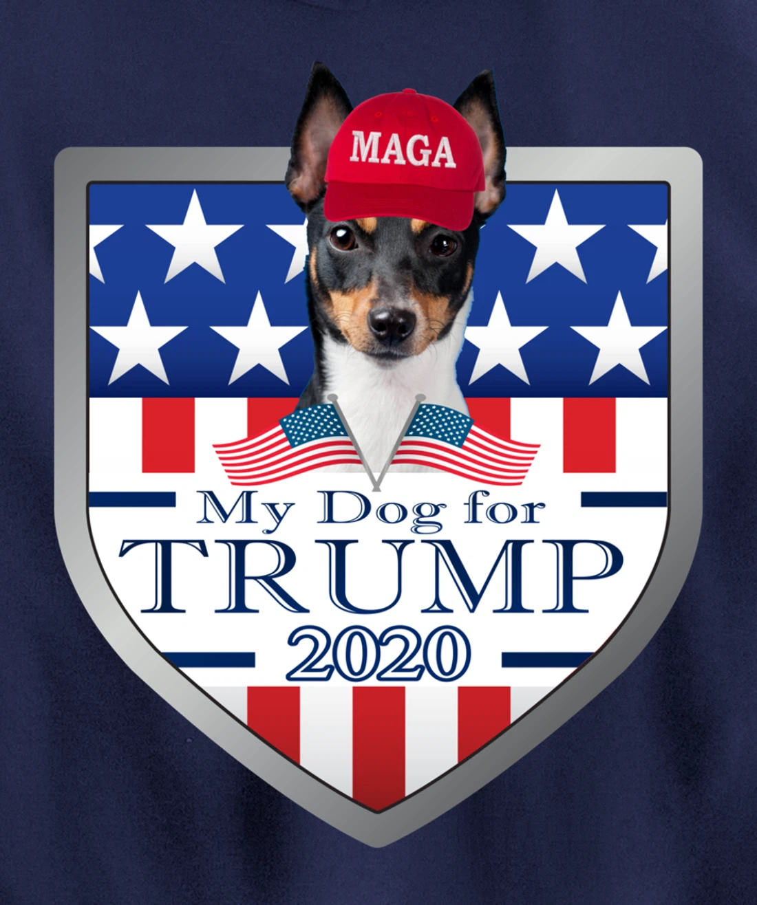 Toy Fox Terrier Pullover Hoodie