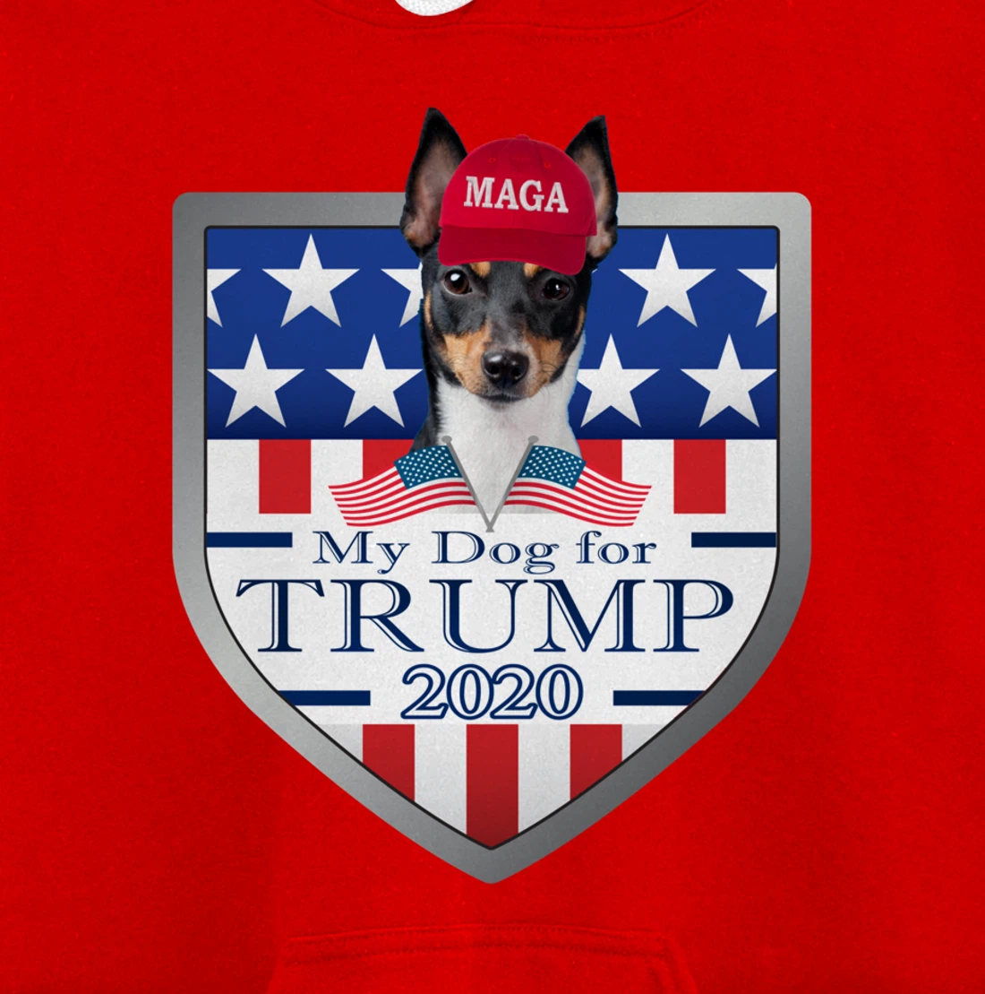 Toy Fox Terrier Pullover Hoodie