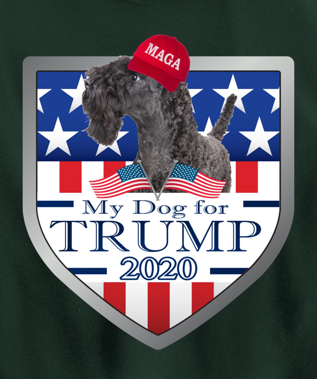 Kerry Blue Terrier Pullover Hoodie