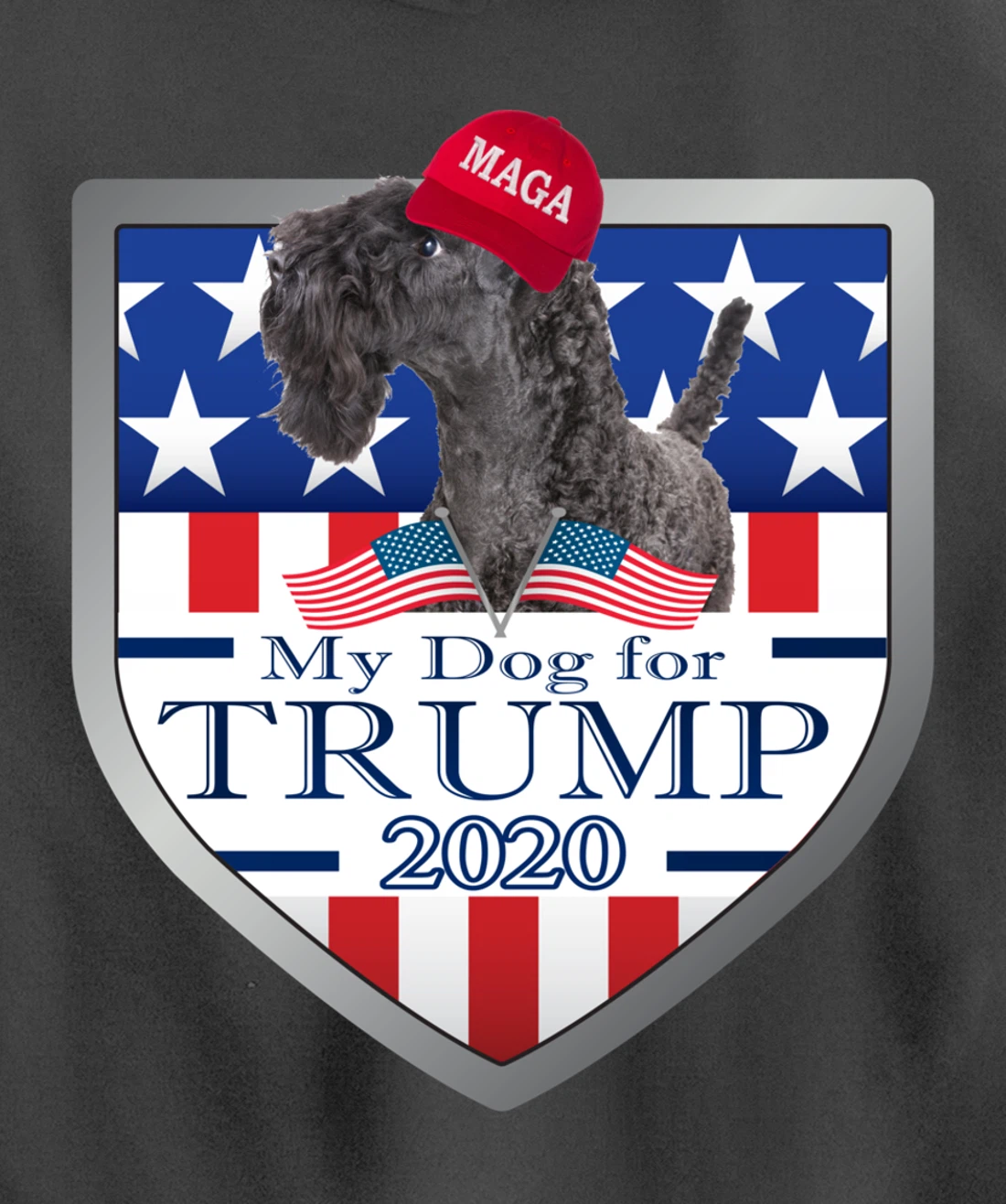 Kerry Blue Terrier Pullover Hoodie