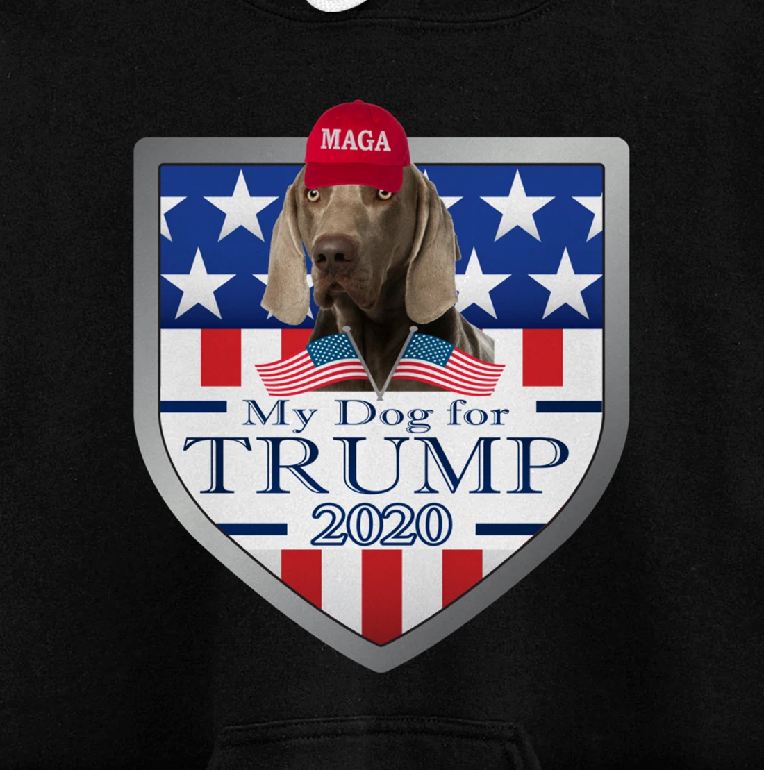 Weimaraner Pullover Hoodie