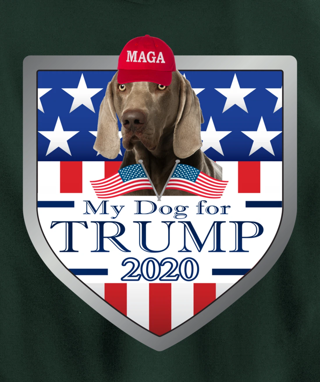 Weimaraner Pullover Hoodie