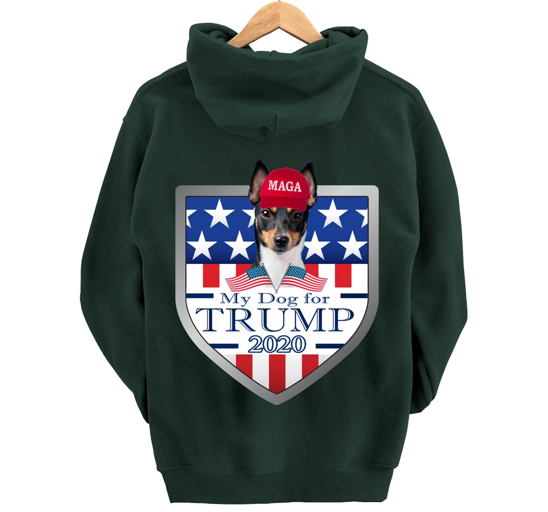 Toy Fox Terrier Pullover Hoodie