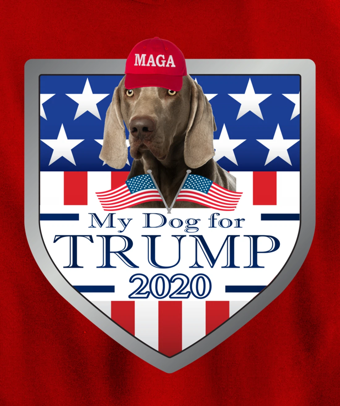 Weimaraner Pullover Hoodie