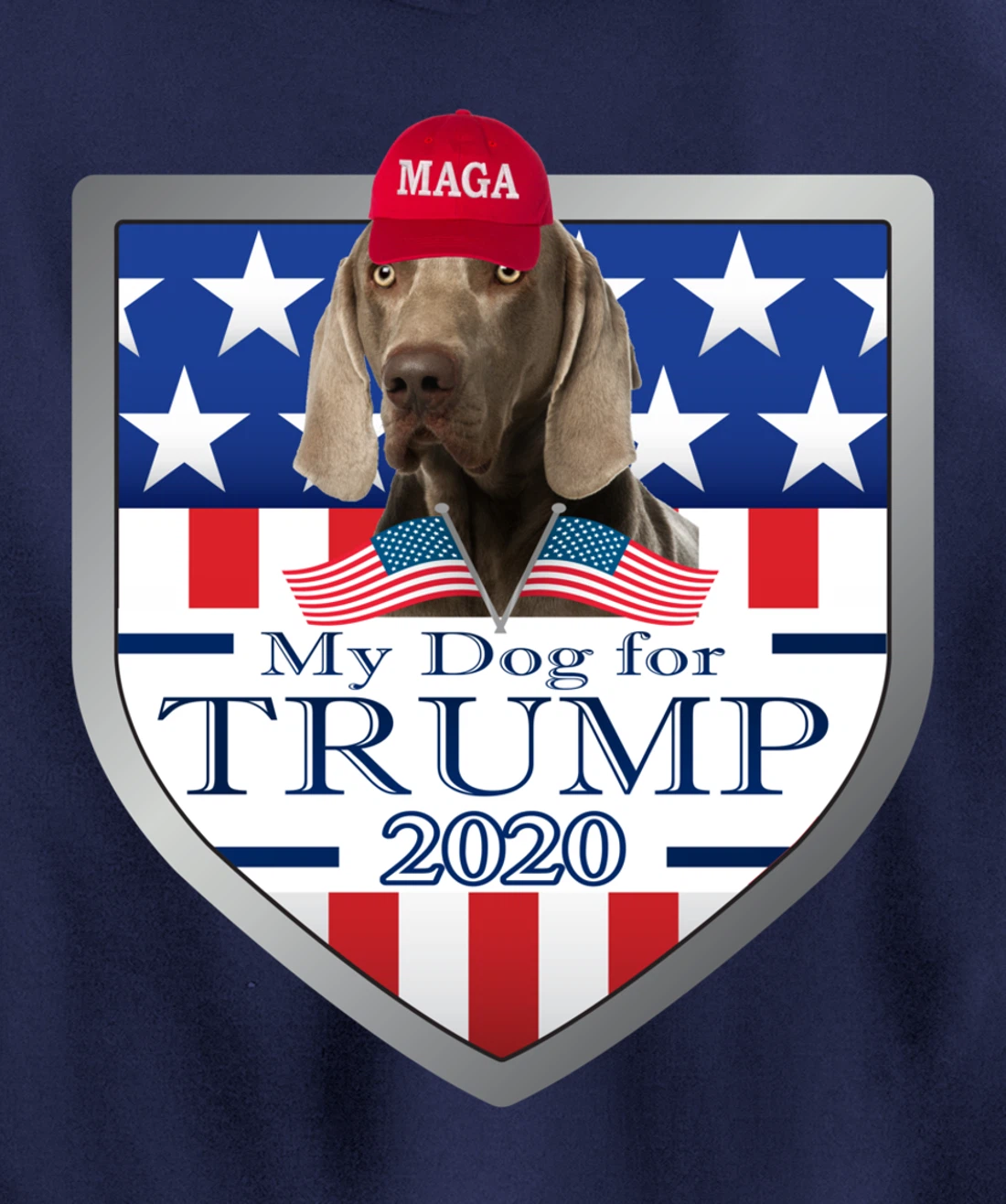 Weimaraner Pullover Hoodie