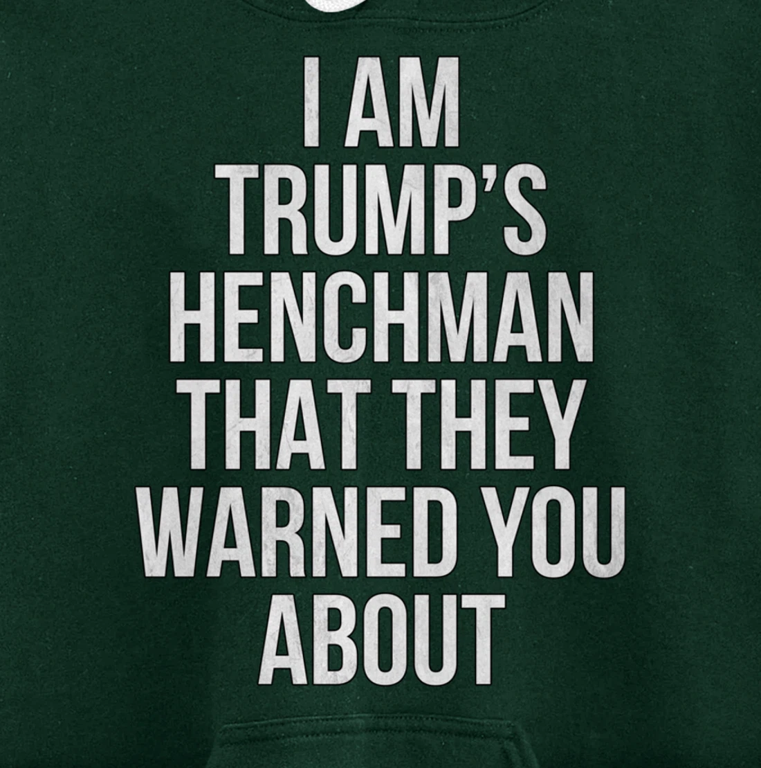 Trump's Henchman Anti Nancy Pelosi Pro Trump Republican Gift Pullover Hoodie