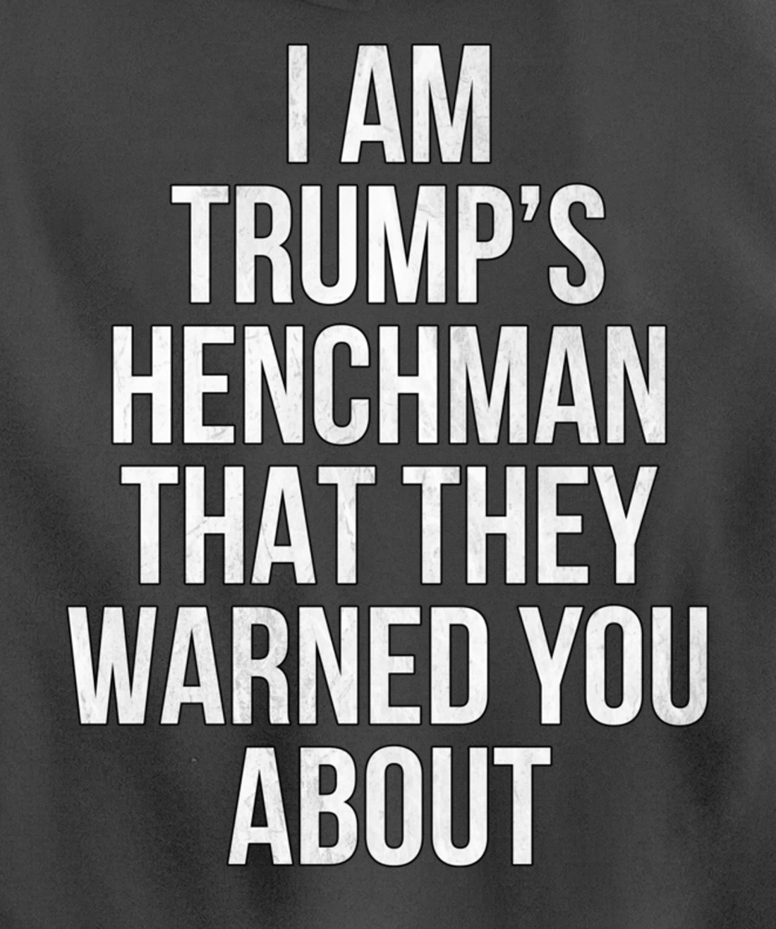 Trump's Henchman Anti Nancy Pelosi Pro Trump Republican Gift Pullover Hoodie