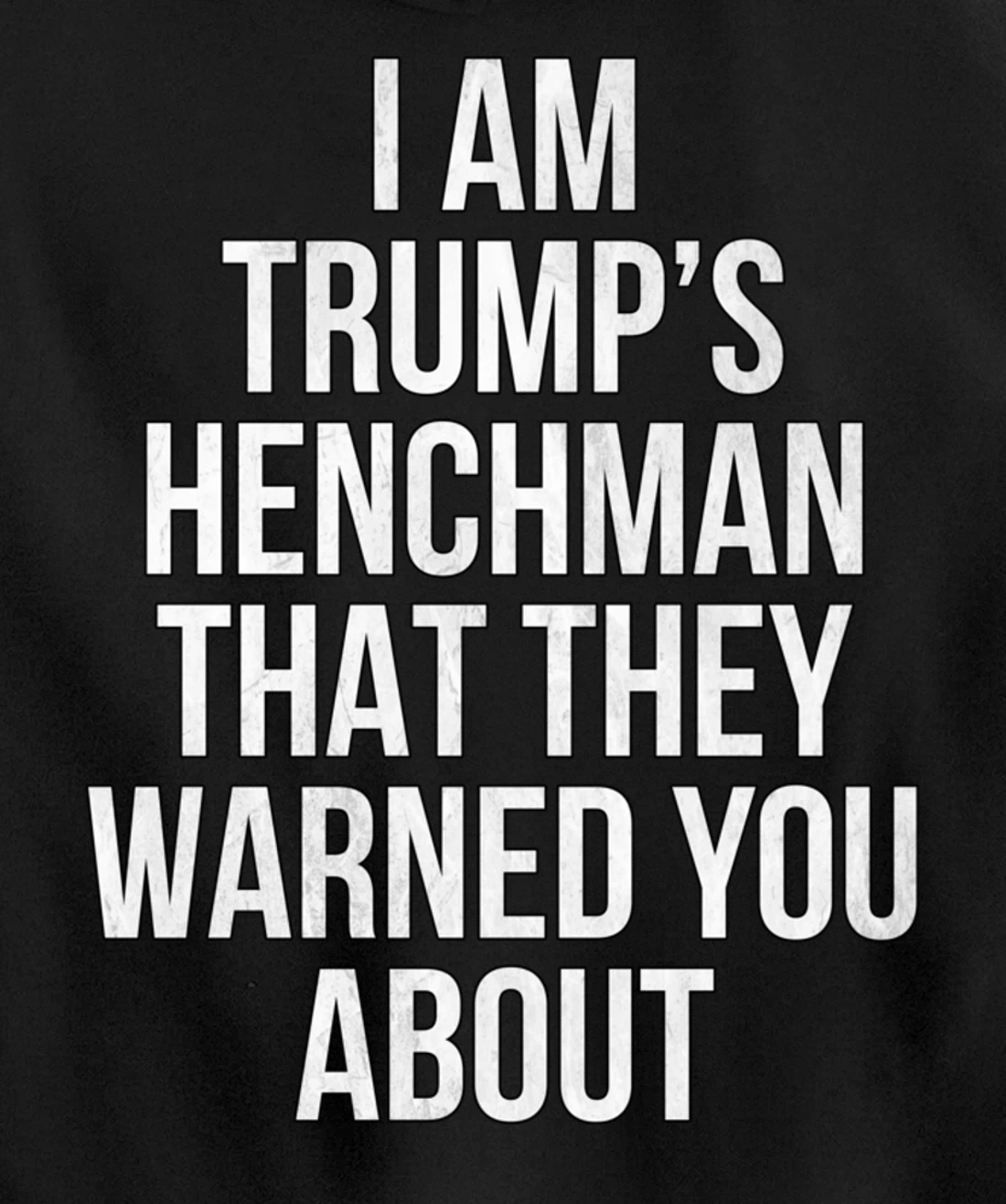 Trump's Henchman Anti Nancy Pelosi Pro Trump Republican Gift Pullover Hoodie