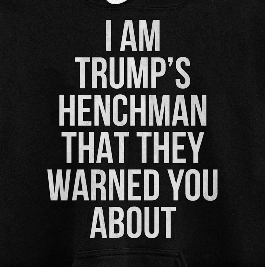 Trump's Henchman Anti Nancy Pelosi Pro Trump Republican Gift Pullover Hoodie