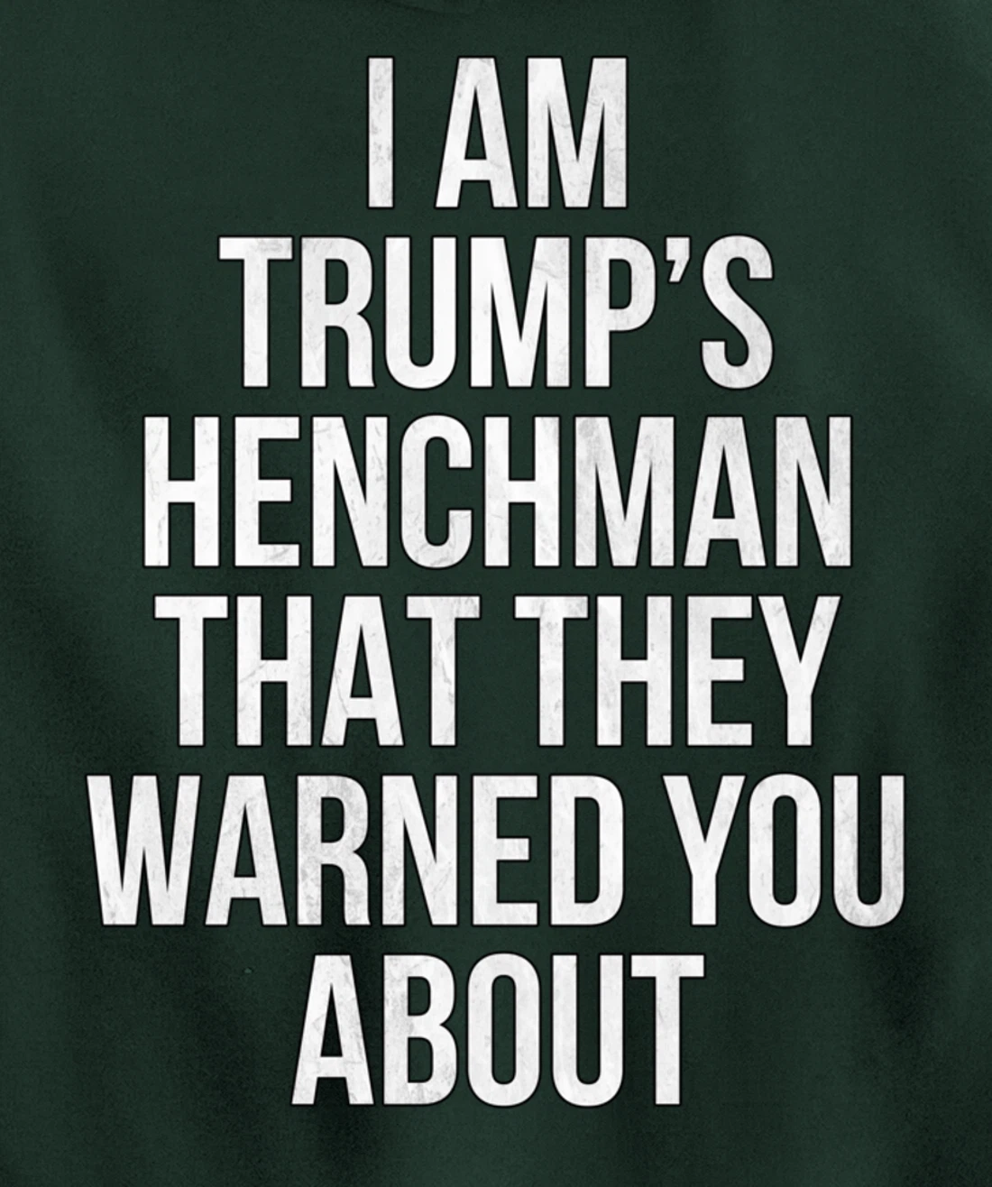 Trump's Henchman Anti Nancy Pelosi Pro Trump Republican Gift Pullover Hoodie