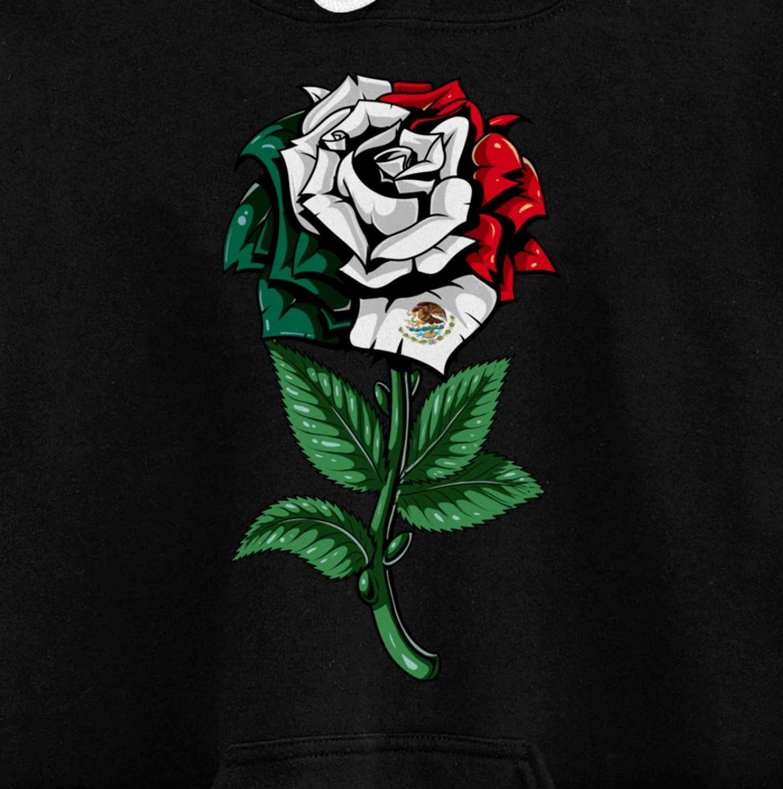 Mexico Flag Mexican Pullover Hoodie