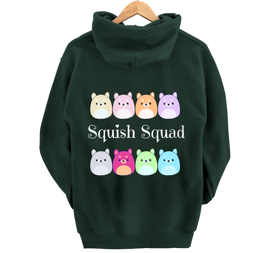 Squish Squad! Stuffed Animal Plush Mallow Collector Soft Toy Pullover Hoodie