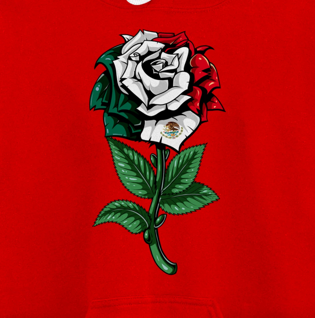 Mexico Flag Mexican Pullover Hoodie