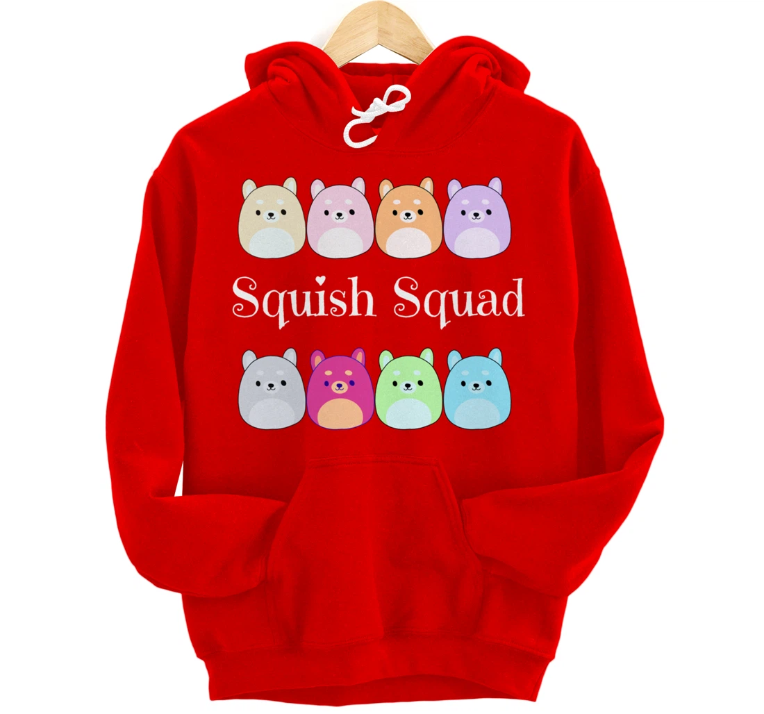 Squish Squad! Stuffed Animal Plush Mallow Collector Soft Toy Pullover Hoodie