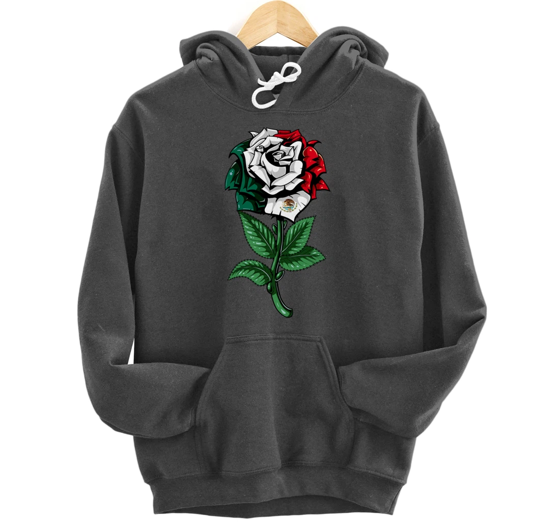 Mexico Flag Mexican Pullover Hoodie