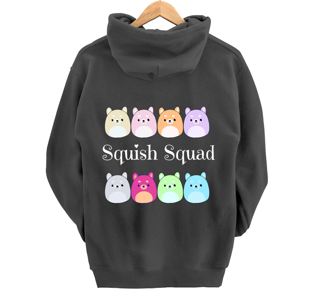 Squish Squad! Stuffed Animal Plush Mallow Collector Soft Toy Pullover Hoodie