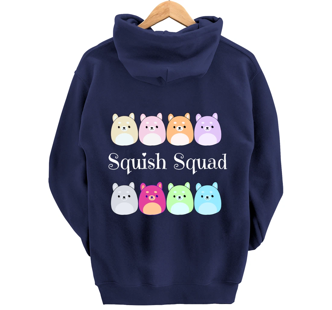 Squish Squad! Stuffed Animal Plush Mallow Collector Soft Toy Pullover Hoodie