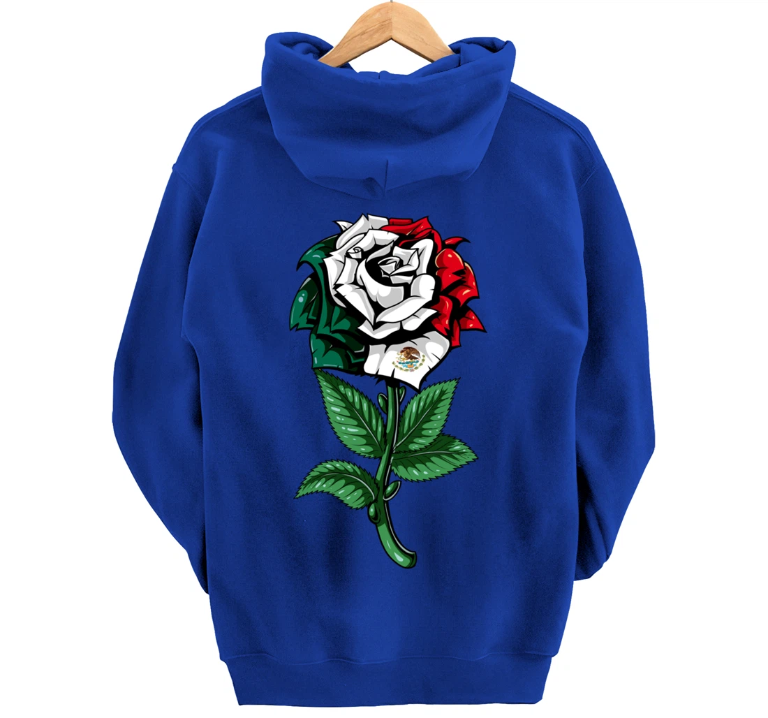 Mexico Flag Mexican Pullover Hoodie