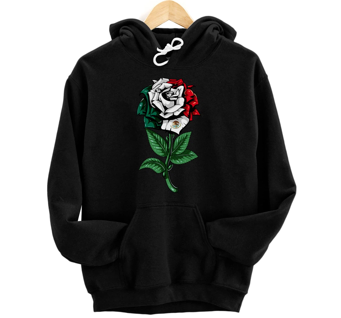 Mexico Flag Mexican Pullover Hoodie