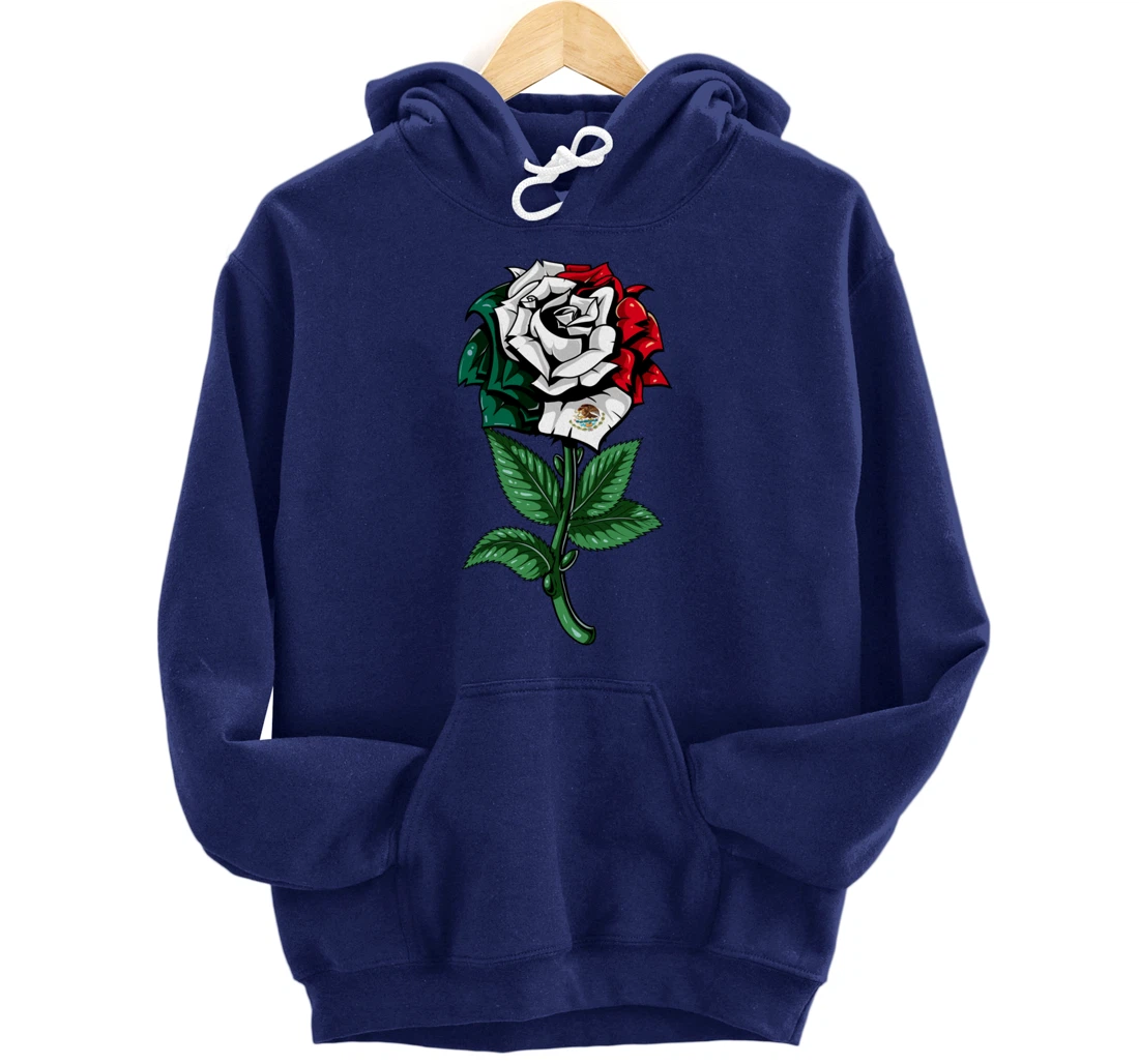 Mexico Flag Mexican Pullover Hoodie