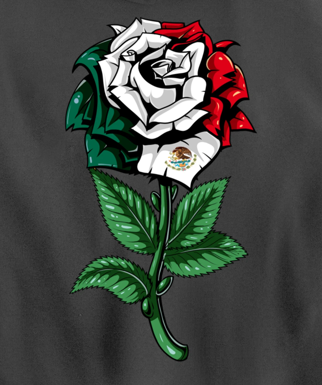 Mexico Flag Mexican Pullover Hoodie