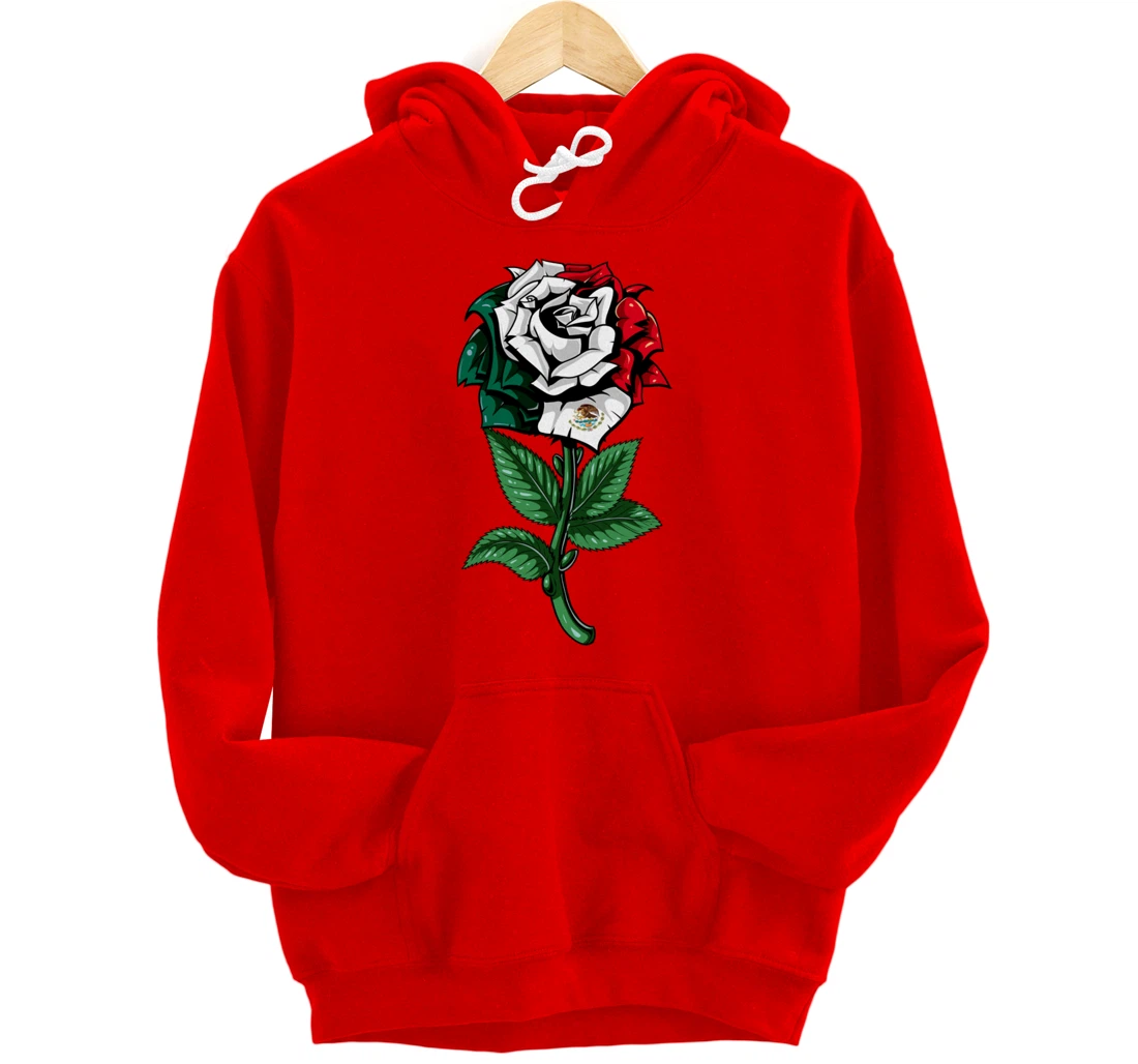 Mexico Flag Mexican Pullover Hoodie