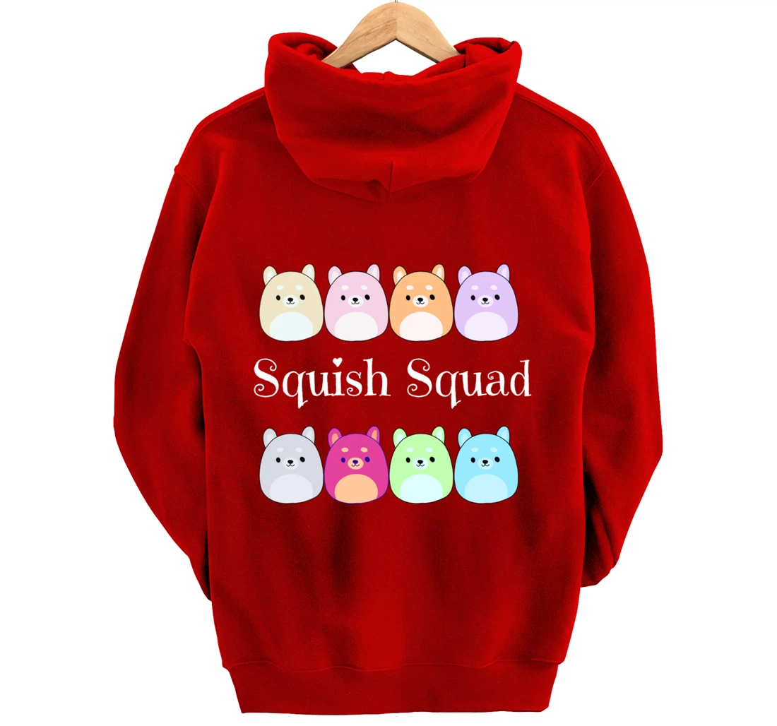 Squish Squad! Stuffed Animal Plush Mallow Collector Soft Toy Pullover Hoodie