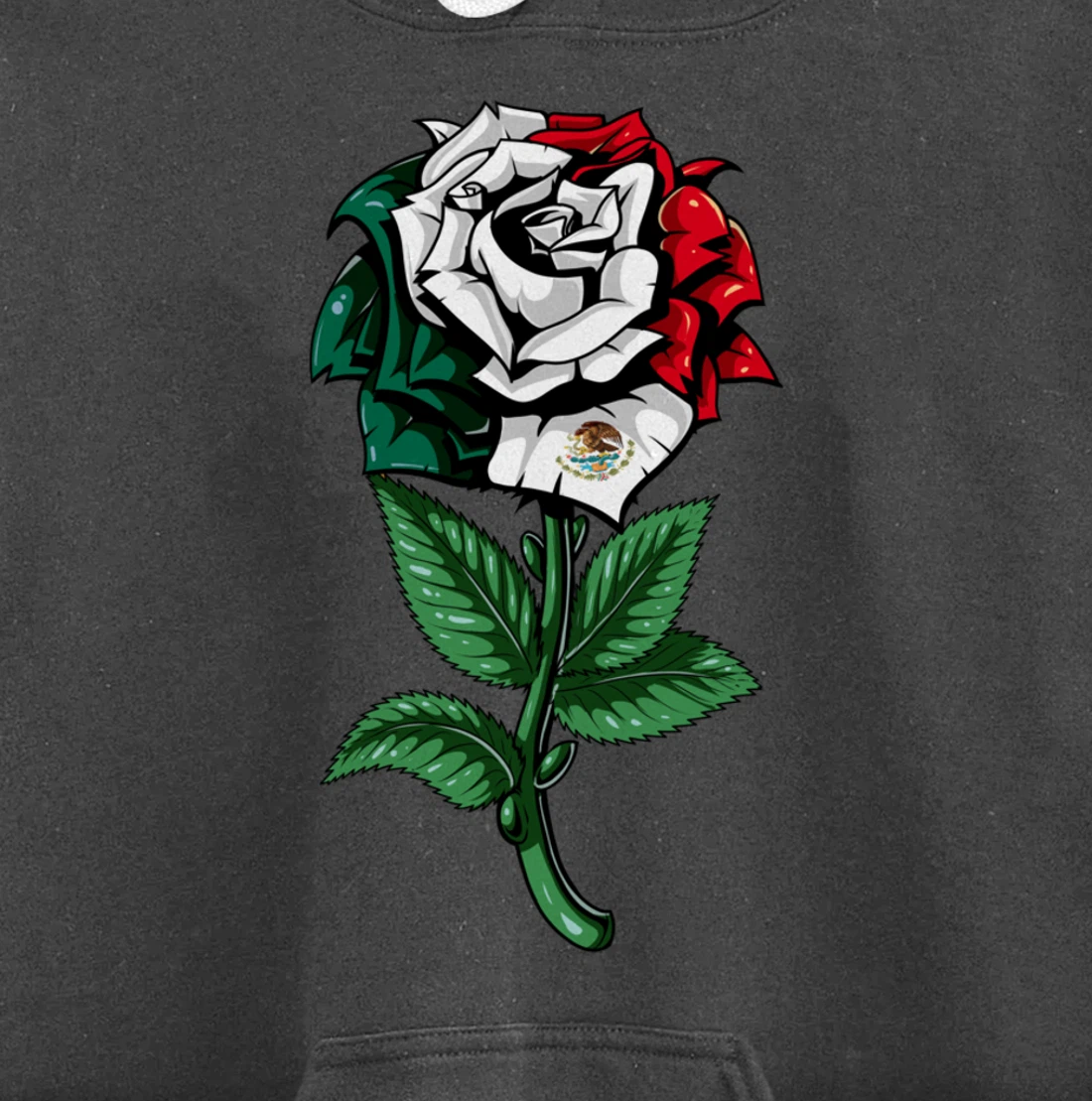 Mexico Flag Mexican Pullover Hoodie