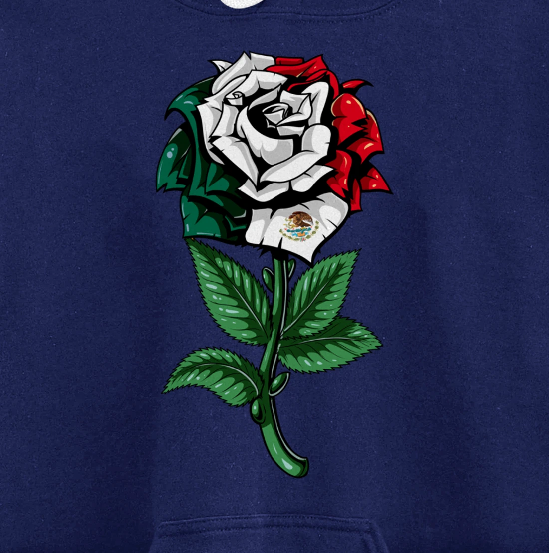 Mexico Flag Mexican Pullover Hoodie