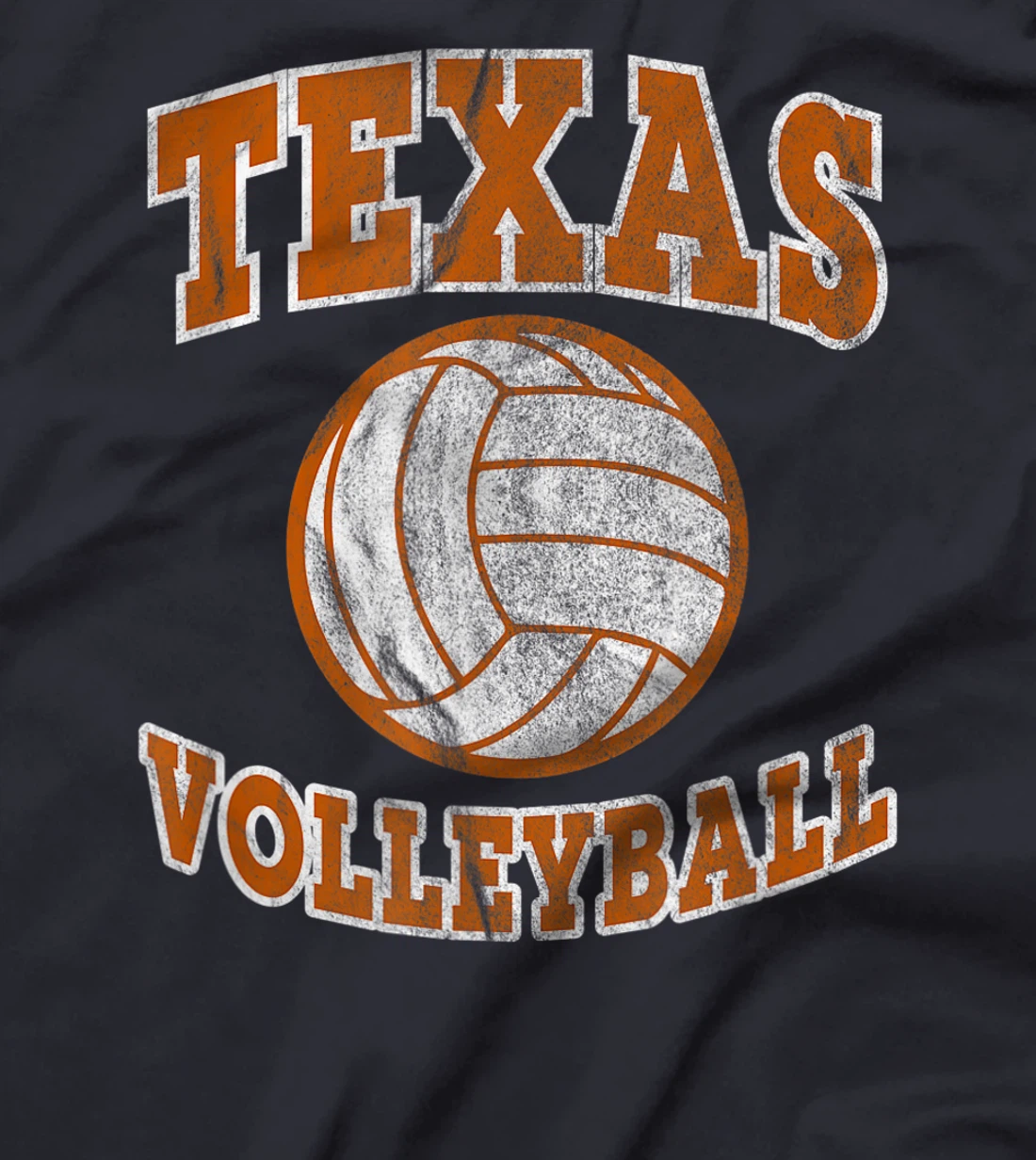 Texas Volleyball Vintage distressed T-Shirt